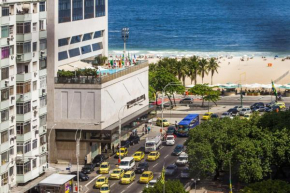 Copacabana 3 suites em andar alto com vista mar